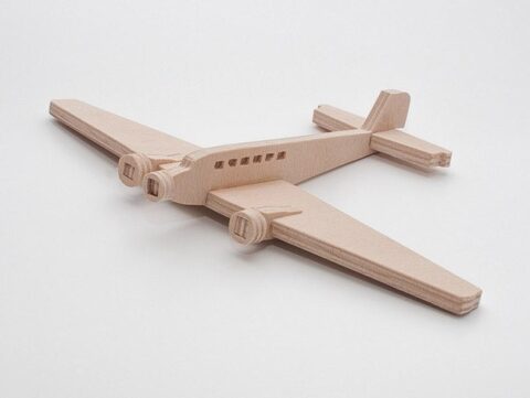 Junkers Ju 52 Lasercut model dxf File Archives - CNC FILE